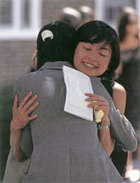 A Farewell Hug at Harvard University by DayLightPix